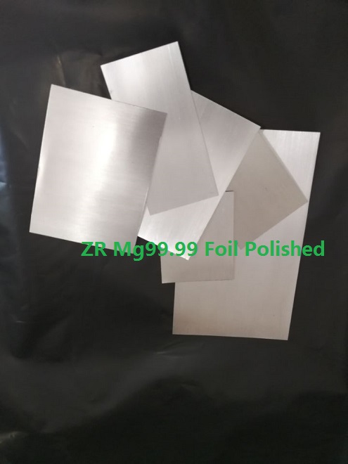 Magnesium foil, Magnesium sheet