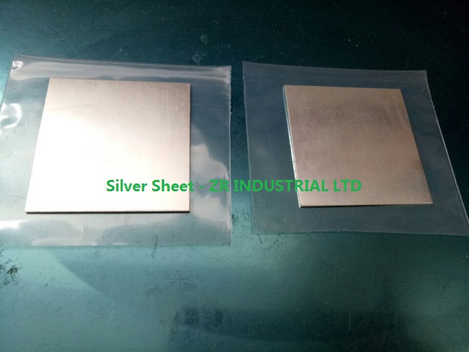 Silver foil, Silver sheet
