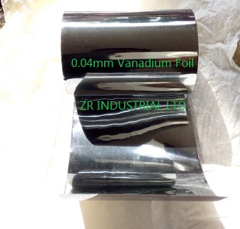 Vanadium foil, Vanadium sheet