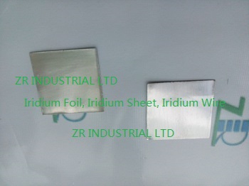 Iridium foil, Iridium sheet